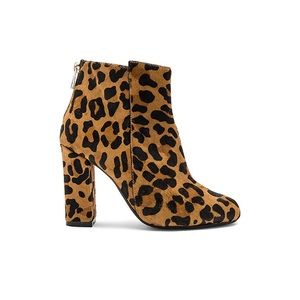 RAYE Ivy Pony Hair Booties Leopard